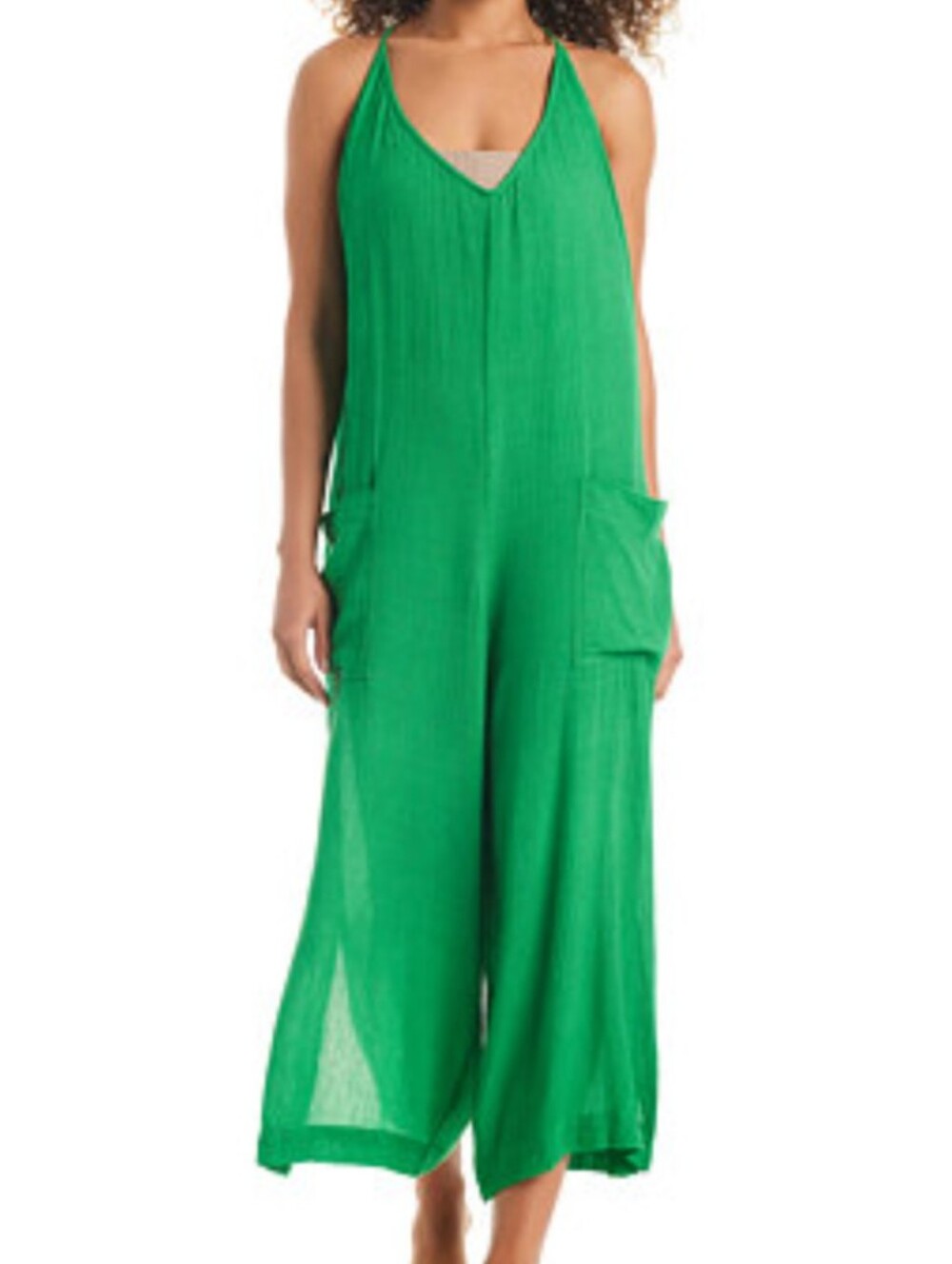 Sanctuary Women's Coastal Cotton Coverup Jumpsuit